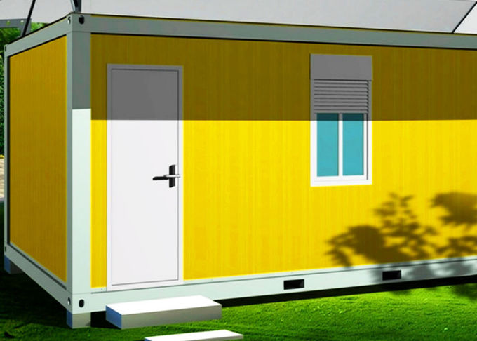 寮の移動式容器の家、移動家のための鋼鉄輸送箱