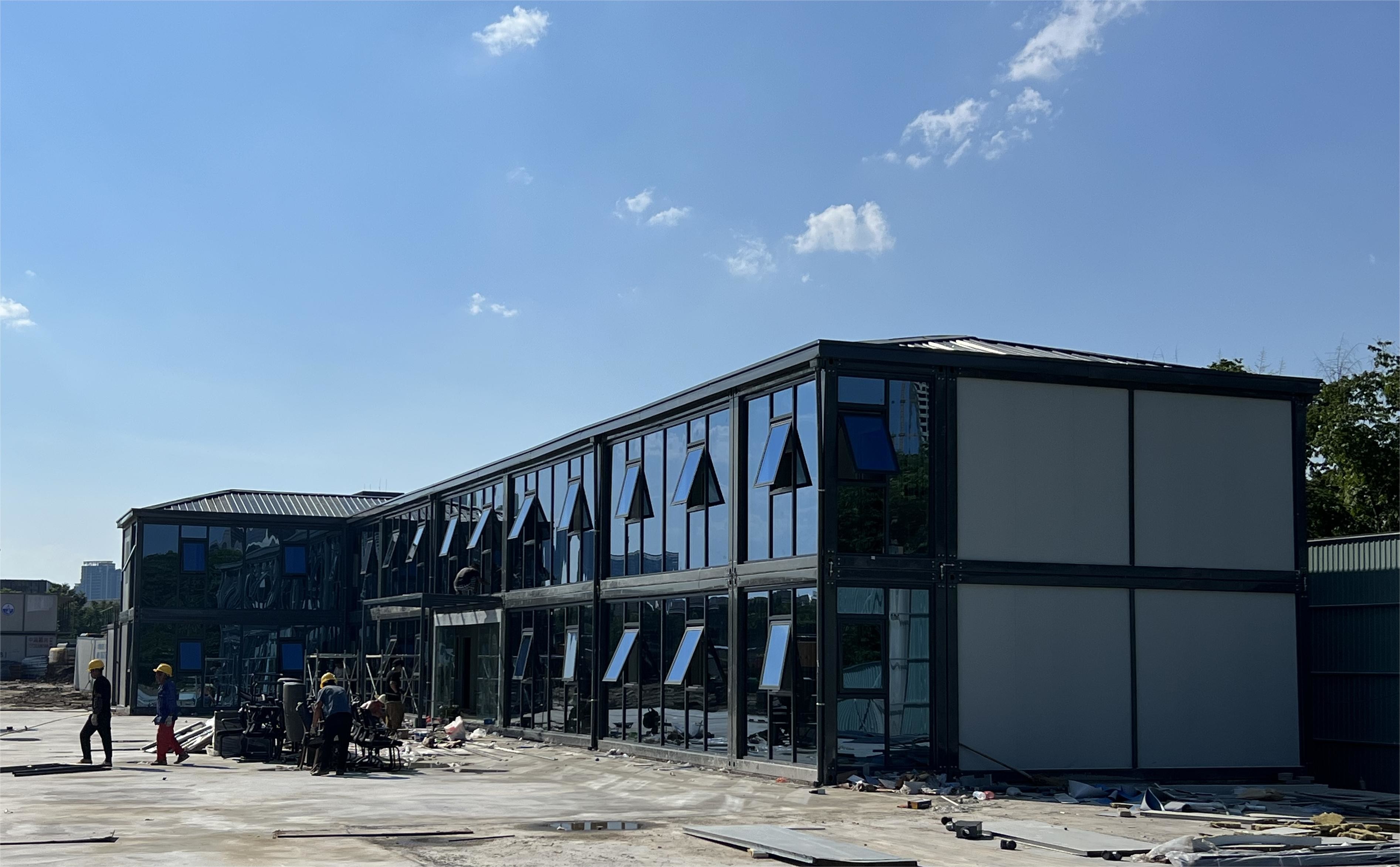 品質 プレハブの容器の家 工場