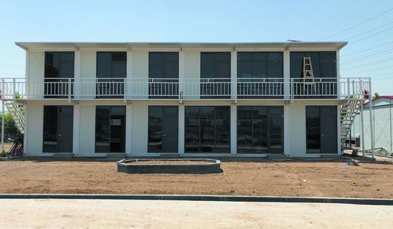 2 ベッドルームの移動式プリファブ住宅 拡張可能なプリファブ住宅