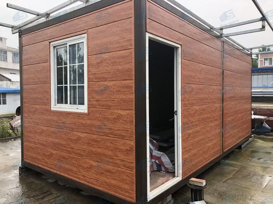 BOX SPACE 2024 モジュール型ポータブルハウス 木造の庭屋 鋼製のプリファブリックハウス