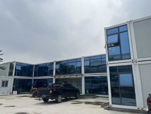 BOX SPACE 低コストのプリファブリックハウス 細かいサイズコンテナを建てる ホームデザイン ホテル プリファブリックハウス コンテナハウス