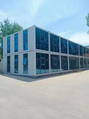 5 ベッドルーム 輸送 コンテナハウス 個人用住宅用太陽光パネル付きのコンテナハウス
