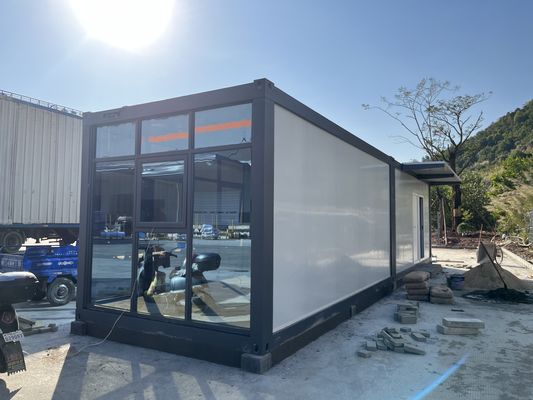 柔軟なサイズ オーストラリア 標準 拡張可能なコンテナハウス 防腐鋼と粉末塗装