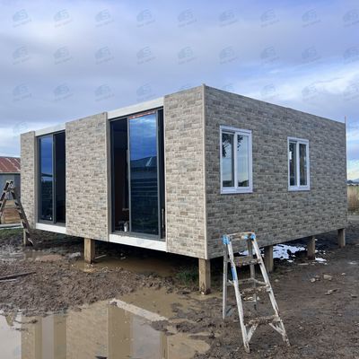 ハリケーン 防水 防音 モジュール型住宅 鉄鋼 建材 コンテナハウス プリファブ住宅 彫刻された金属の敷物