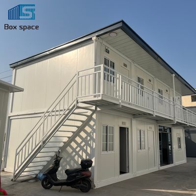 ボックススペース モジュラー住宅 20フィート40フィートのプリファブリック モジュラーコンテナハウス ホームオフィス キャビンハウス 積み重ねられるコンテナハウス