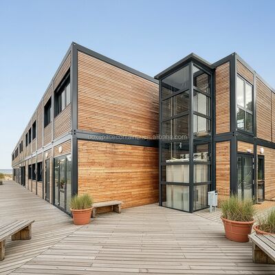 ボックススペース カスタムコンテナハウス ドイツ 中国 モジュールハウス プレハブオフィス プレハブモジュールオフィスビル